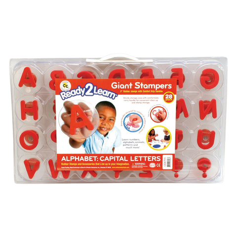 Ready2Learn„¢ Giant Stampers, Alphabet Letters Uppercase, 28/Set