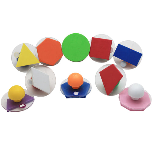 Ready2Learn„¢ Giant Stampers, Geometric Shapes, 10/Pkg