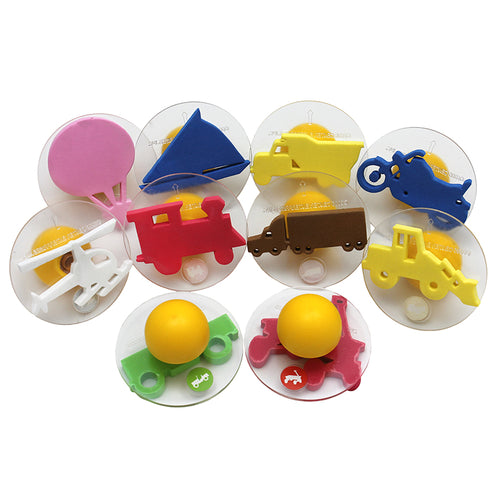 Ready2Learn„¢ Giant Stampers, Transportation Set 2, 10/Pkg