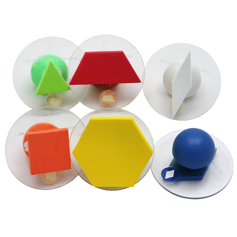 Ready2Learn„¢ Giant Stampers, Pattern Blocks, 6/Pkg