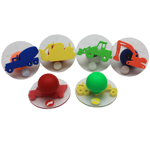 Ready2Learn„¢ Giant Stampers, Construction Vehicles, 6/Set