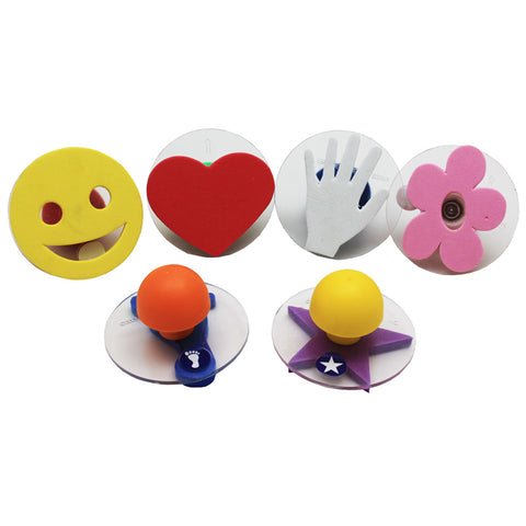 Ready2Learn„¢ Giant Stampers, Creative Art, 6/Pkg