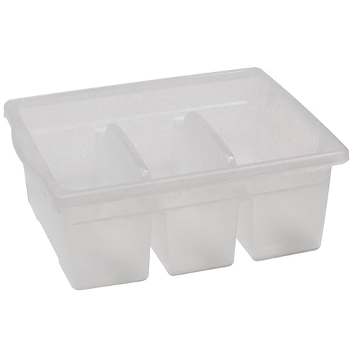 Royal Divided Tub - Clear
