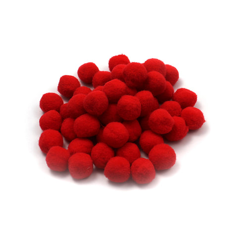 Pom-Poms - 1 - Red - 50/Bg