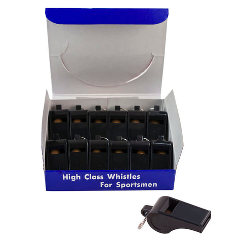 Whistles, Plastic, Pack Of 12