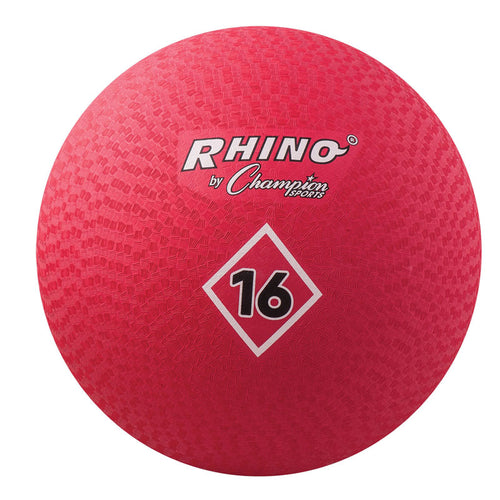Playground Ball, 16, Red