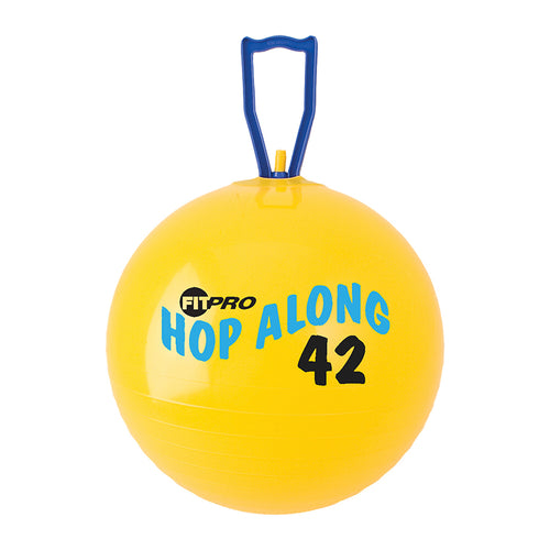 Fitpro Hop Along Ball, 16.5, Yellow, Junior