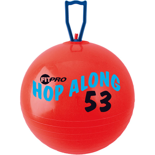Fitpro Hop Along Ball, 20.5, Red, Medium