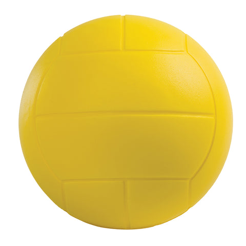 Coated High Density Foam Volleyball, Yellow