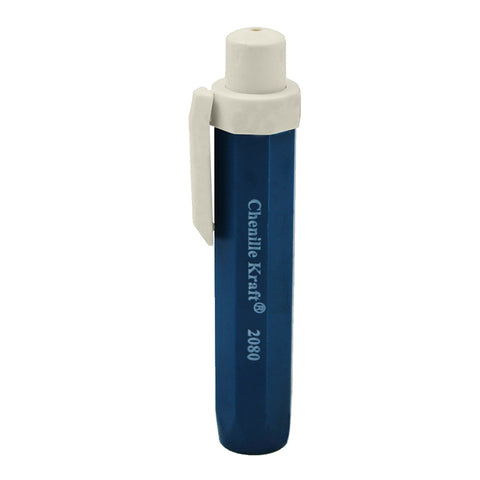 Chalk Holder, Blue, Plastic, 3-7/8 X 1, 1 Holder