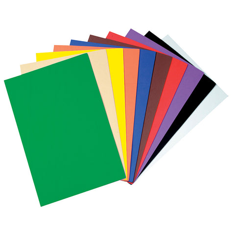 Wonderfoam Sheets, 10 Assorted Colors, 9" X 12", 10 Sheets