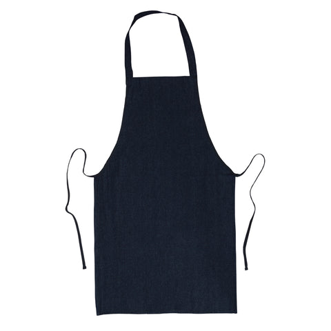 Adult Denim Apron, Dark Blue Denim, 30 X 21, 1 Piece