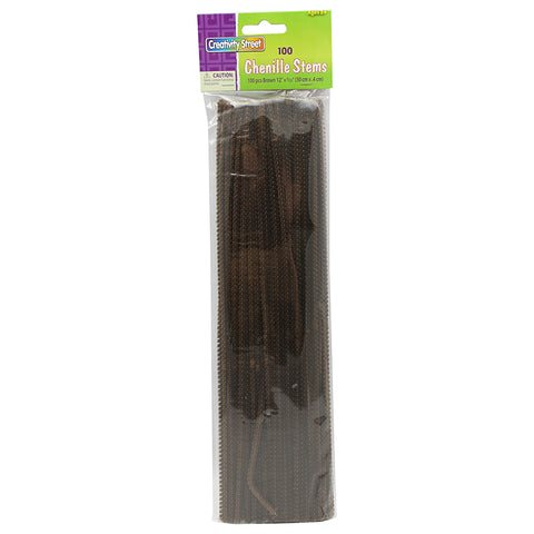 Regular Stems, Brown, 12 X 4 Mm, 100 Pieces