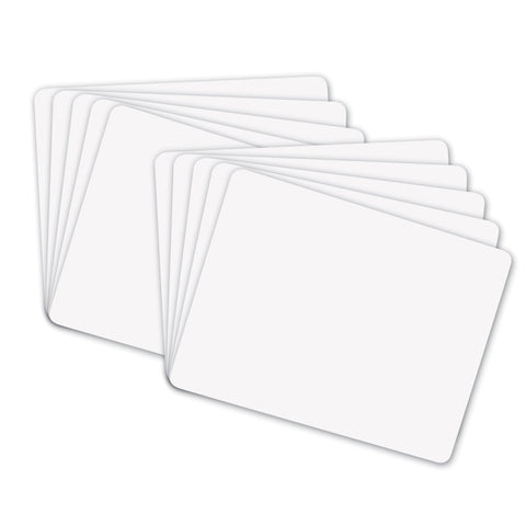 Whiteboard, 1-Sided, Plain, 9" X 12", 10 Boards