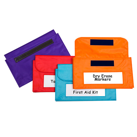 Magnetic Storage Pockets, Set Of 4
