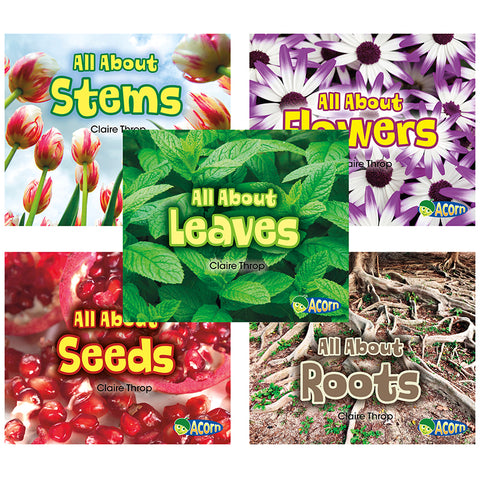 All About Plants Book Set, Set Of 5