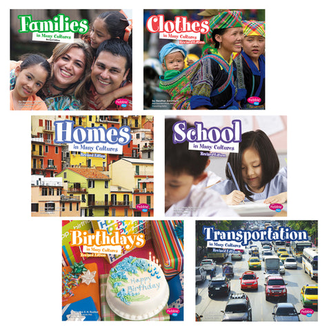 Life Around The World Book Set, Set Of 6