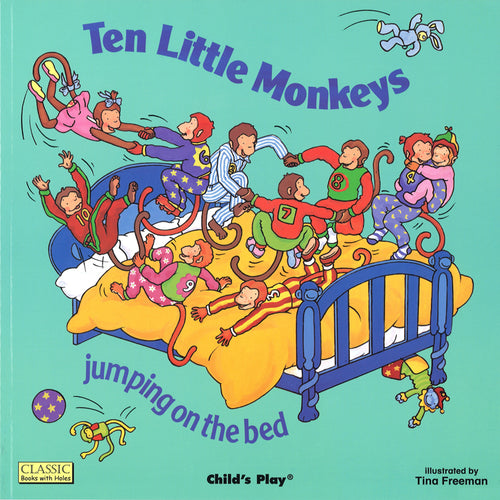 Classic Books-With-Holes, Ten Little Monekys
