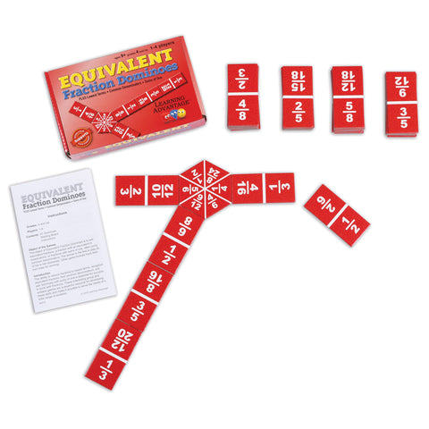 Equivalent Fraction Dominoes