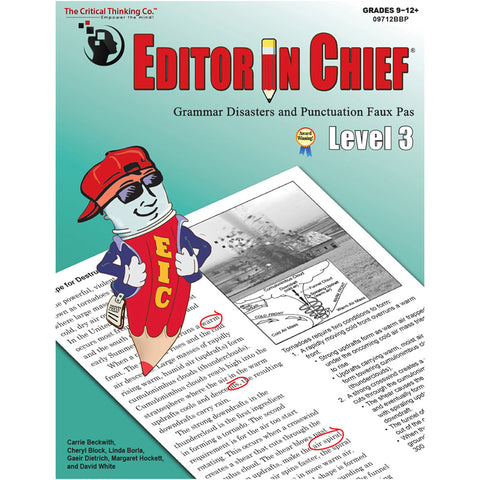 Editor In Chief Level 3