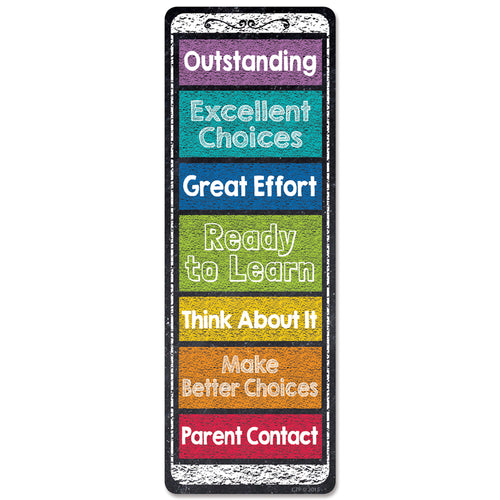 Chalk It Up! Desktop Behavior Clip Charts Bookmarks