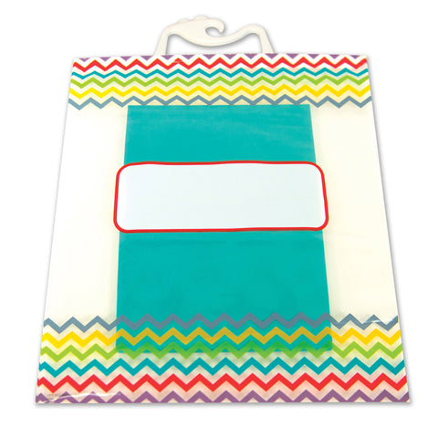 Chevron Storage Bags, 10½ X 12½