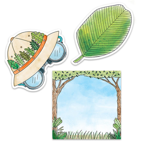 Safari Friends Safari Fun 6 Designer Cut-Outs, 36/Pack