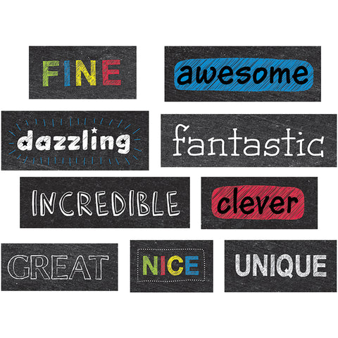 Chalkboard Reward Phrases Stickers