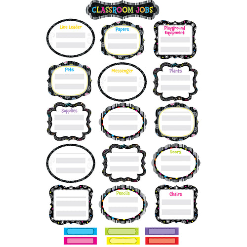 Bw Classroom Jobs Mini Bulletin Board