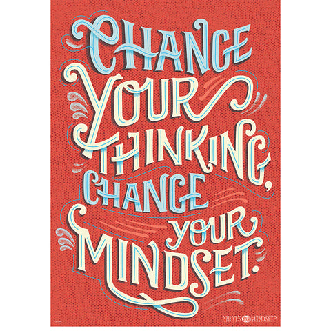 Change Your Thinking¦ Inspire U Poster