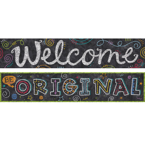 Chalk It Up! Banner (2-Sided)