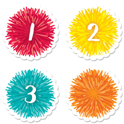 Pom-Poms Calendar Days (8531)