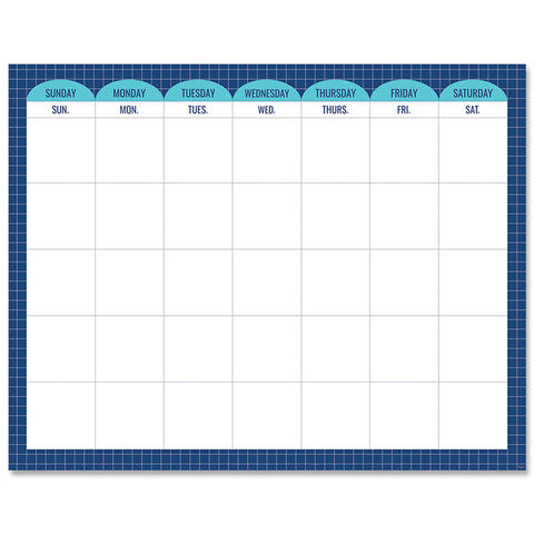 Calm & Cool Calendar Chart, 28.5 X 22.25
