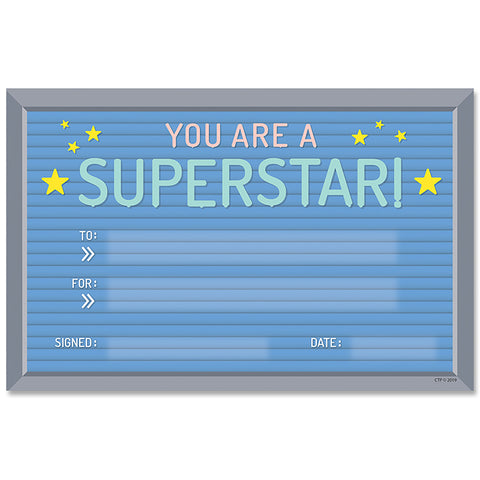 Calm &amp; Cool Superstar! Award, 30/Pack