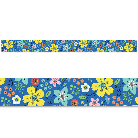 Floral Fun Border, 35 Feet