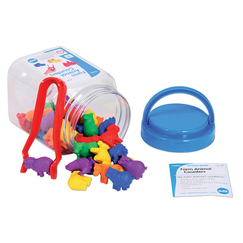 Farm Animal Counters - Mini Jar