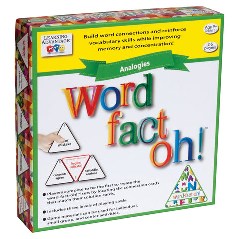 Word-Fact-Oh!„¢ Analogies Game