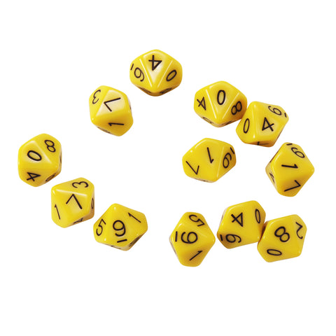 10-Sided Polyhedra Dice