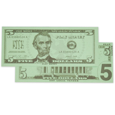 5 Bills, Set Of 100