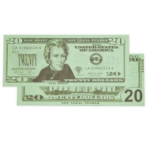 20 Bills, Set Of 100