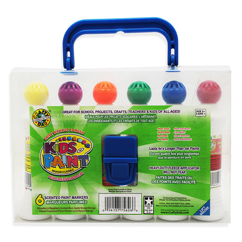 Scented Paint Markers, Pack Of 6