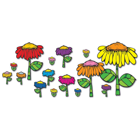 Flower Garden Bulletin Board Set