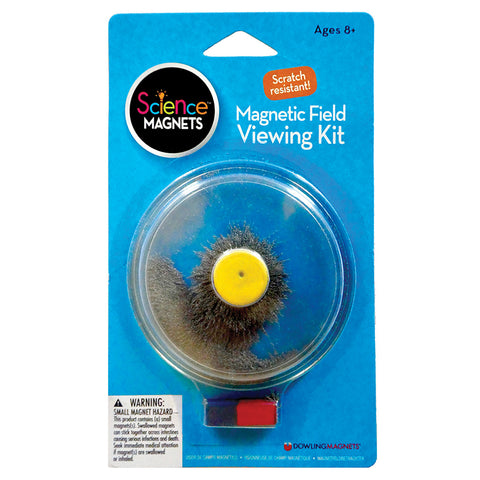 Magnetic Field Viewing Kit With Steel Filings