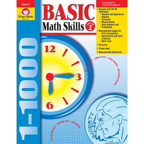 Basic Math Skills, Grade 2