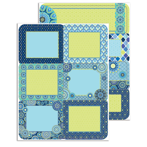 Blue Harmony Stickers - Label