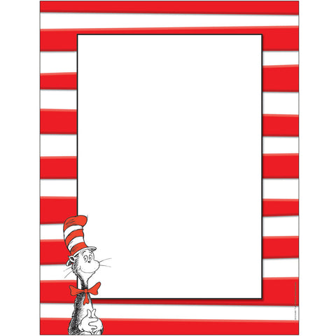 Dr. Seuss The Cat In The Hat Computer Paper