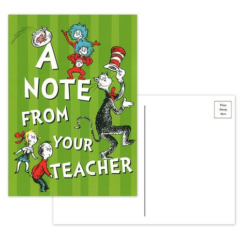 Cat In The Hat„¢ Teacher Cards