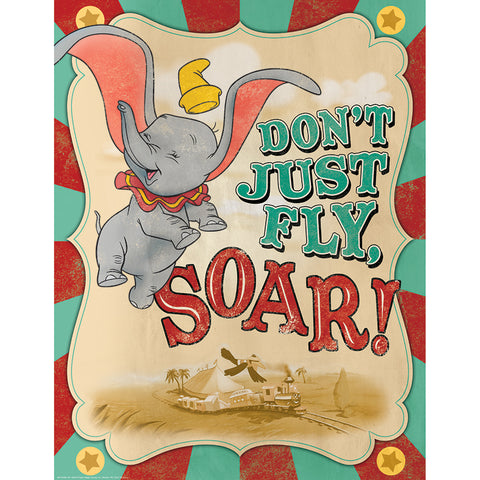 Dumbo Soar 17 X 22 Poster