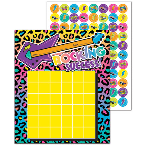 Rock The Classroom Mini Reward Charts With Stickers