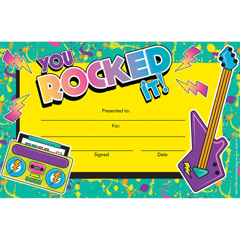 Rock The Classroom Recognition Awards